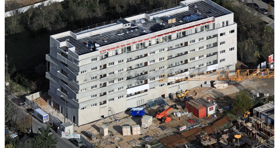 Giraud/construction/logements/Montpellier/béton/neuf