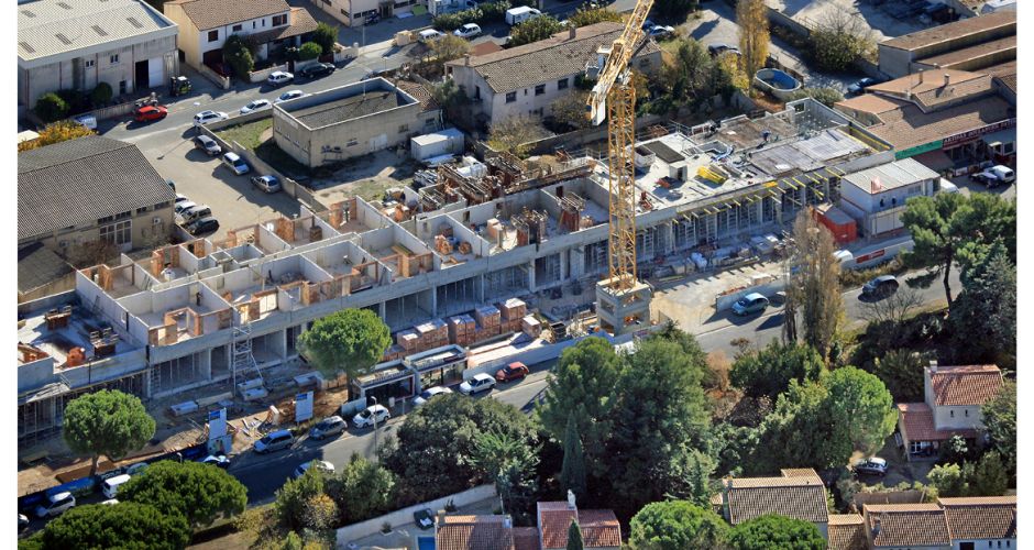 Forum/giraud/montpellier/gros oeuvre/logements/commerces