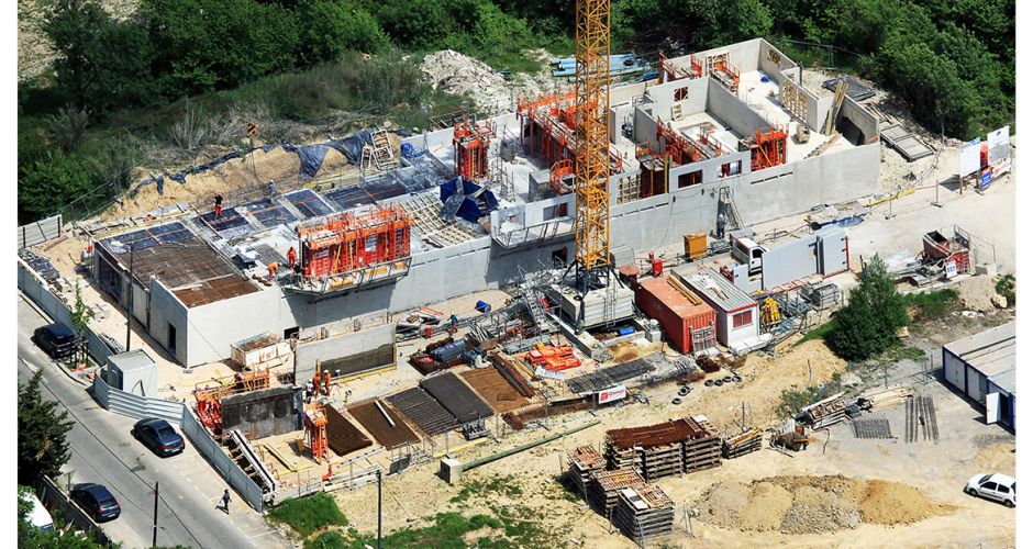 Giraud/construction/logements/Montpellier/béton/neuf