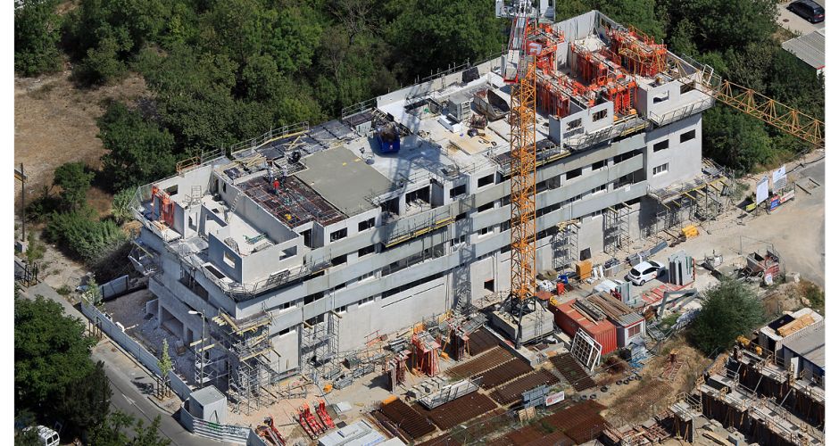 Giraud/construction/logements/Montpellier/béton/neuf