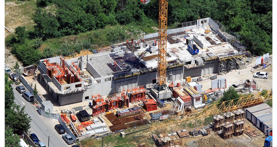 Giraud/construction/logements/Montpellier/béton/neuf