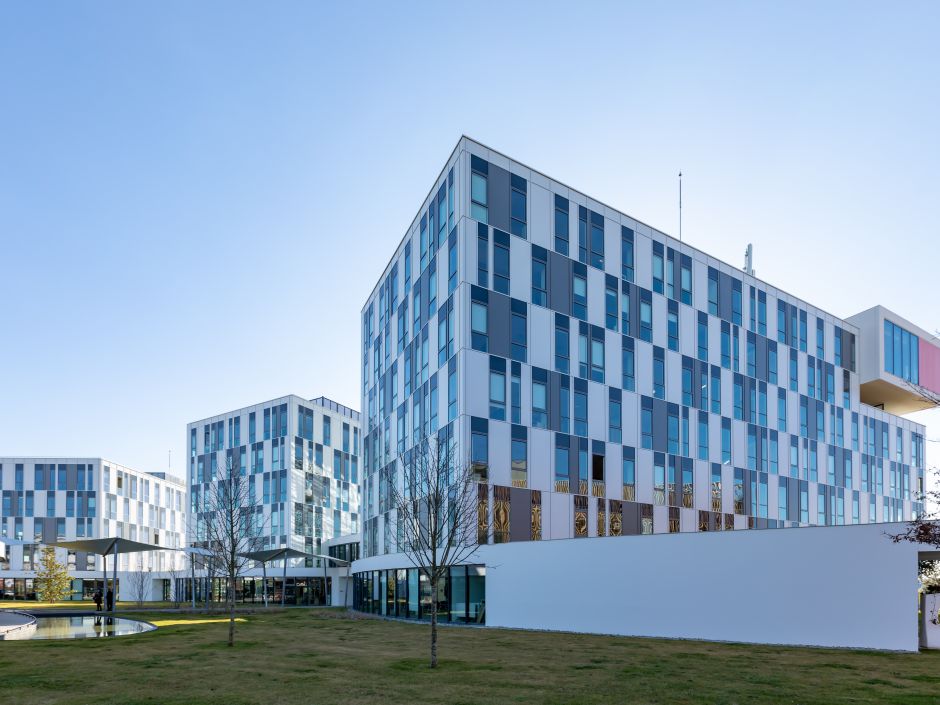 Campus Orange / Orange Tolosa - Vue sur accés parking Campus Orange / Orange Tolosa - Vue sur accés parking