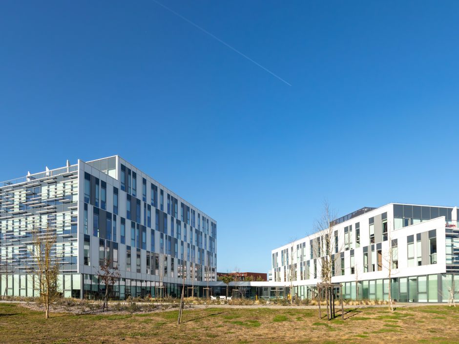 Campus Orange / Orange Tolosa - Bat C et D depuis Rue Campus Orange / Orange Tolosa - Bat C et D depuis Rue