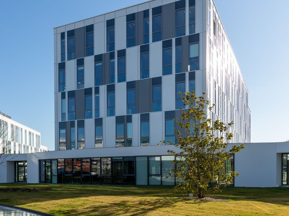 Campus Orange / Orange Tolosa - Bat B depuis restaurant