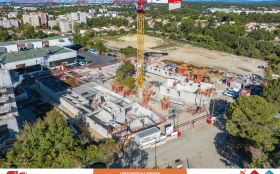 CADENZA ET CRESCENDO - Avancement chantier à fin septembre 2025 - Photographie réalisée par Drone-OPS CADENZA ET CRESCENDO
