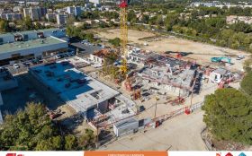 CADENZA ET CRESCENDO - Avancement chantier à fin octobre 2025 - Photographie réalisée par Drone-OPS CADENZA ET CRESCENDO