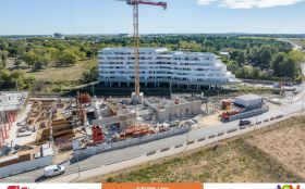ACM DUNE - Avancement chantier à fin septembre 2025 - Photographie réalisée par Drone-OPS ACM DUNE